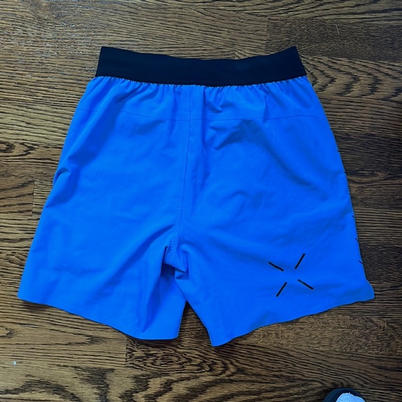 Ten Thousand Unlined Interval Shorts (Men's xs) Blue, 7” inseam - Picture 2 of 3